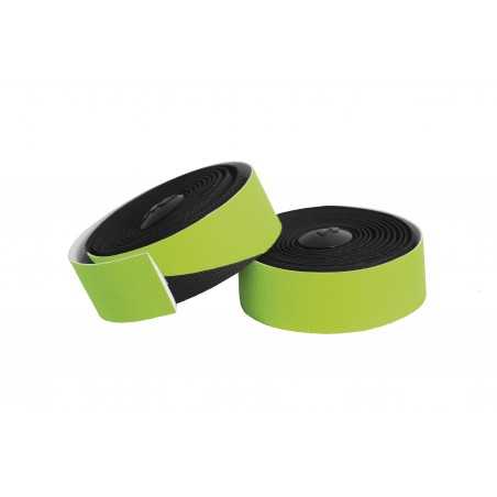 MASSI Cinta de Manillar Bicicleta Dual Wave Fluor - Negro/Verde 47462VAR