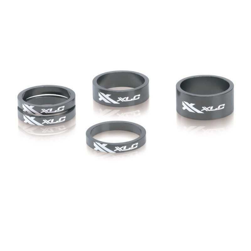 XLC Kit 5 alargadores direccion A-HEAD 1-1/8 AS-A02 25005315VAR