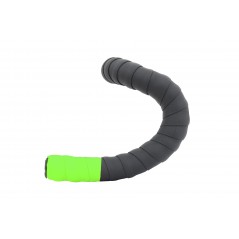 MASSI Cinta de Manillar Bicicleta Dual Wave Fluor - Negro/Verde 47462VAR