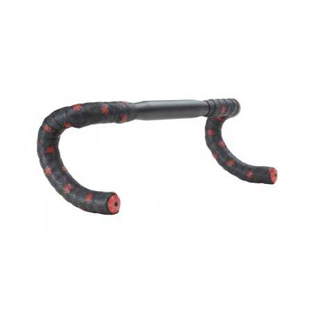 SUPACAZ Cinta manillar bicicleta SUPER STICKY KUSH GALAXY RED PRINT 633090196911