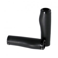 ERGOTEC Juego de puños diametro 22mm silicona/aluminio KYOTO MTB 130/130MM 120GR (PAR) 374133