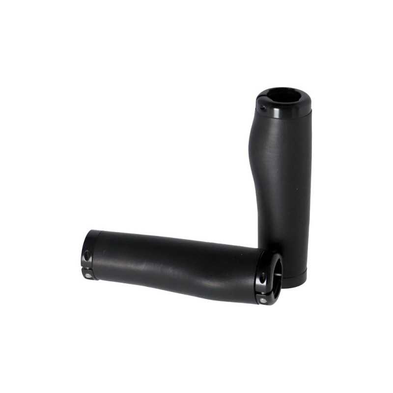 ERGOTEC Juego de puños diametro 22mm silicona/aluminio KYOTO MTB 130/130MM 120GR (PAR) 374133