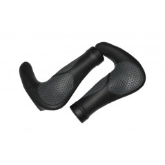 Set of cuffs diameter 22mm  OSLO MTB KRATON/GEL 147 MM