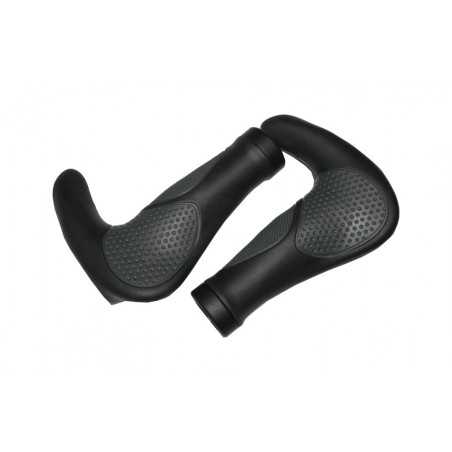 ERGOTEC Juego de puños diametro 22mm OSLO MTB KRATON/GEL 147 MM 374207
