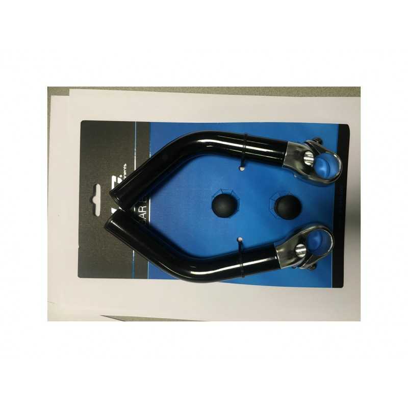 XLC Acoples cuernos de manillar curvos con fijacion externa ALU BE-A16 2501571700