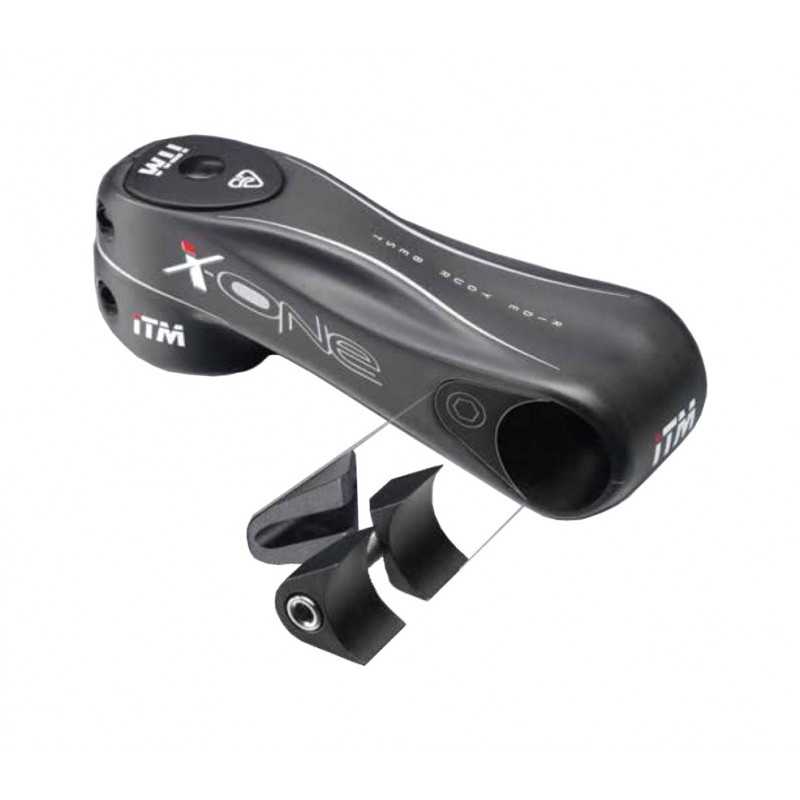 ITM Potencia tija manillar carbono A-HEAD X-ONE 6º 1 1/8 31.8 MM 374678VAR
