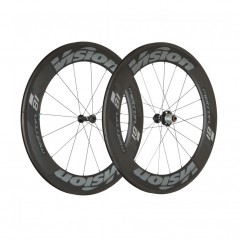 VISION Juego completo de ruedas tubeless METRON 81 SL READY SHIMANO 10/11V CARBON 214056