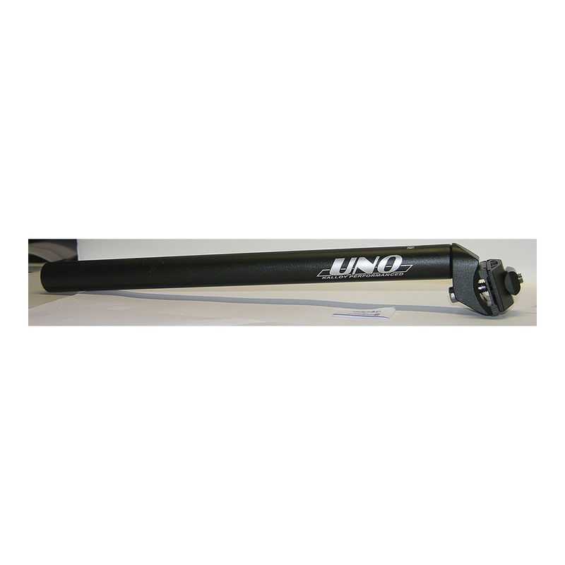 Black saddle seat post  350 mm