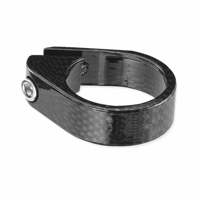 Clamp, seat stem diagonal-close  carbonlook 