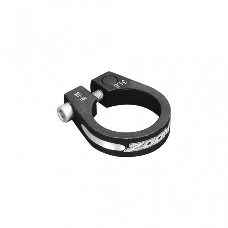 V BIKE Abrazadera de sillin/tija negra fresada aluminio para bicicleta - 560