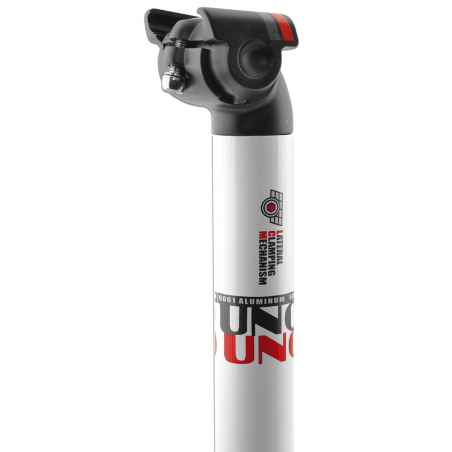 KALLOY UNO STEM, SEAT WHITE/BLACK 300MM KALLOY TS655