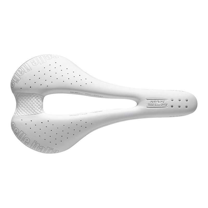SELLE ITALIA sillin blanco max slr gel flow 14 65266VAR
