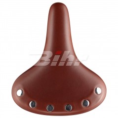 Seat, cruiser with springs velo vl8114 skin brown+rivets