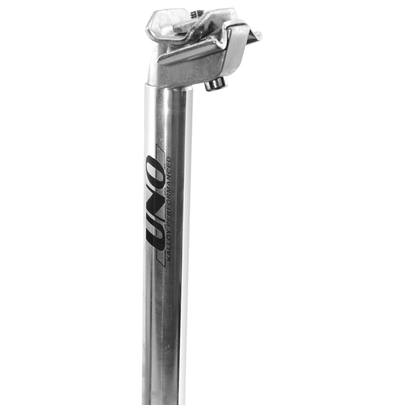 KALLOY UNO Tija Sillín BTT Aluminio Plata - 25mm x 300mm TE379