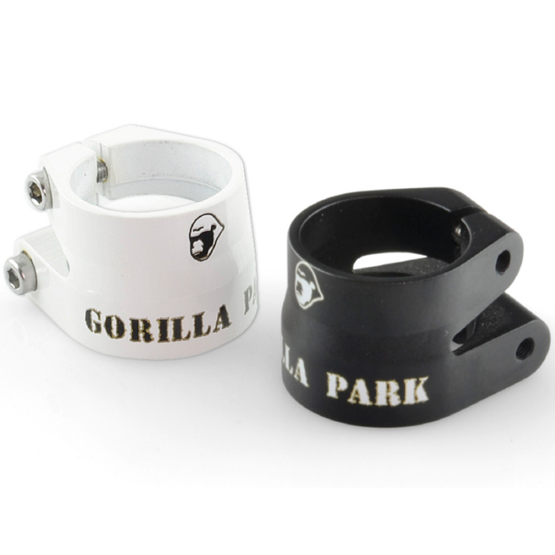 Clamp, seat stem gorila park white