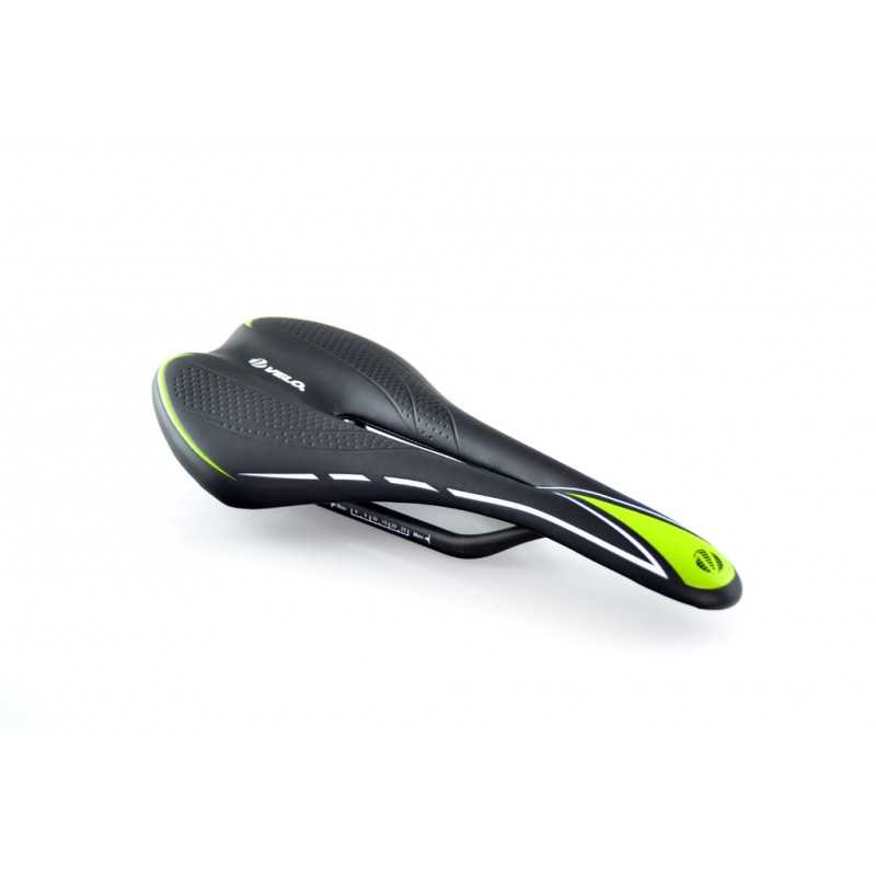 VELO Sillín Rail Railes Fibra de Carbono Prostático 150g 270x130 - Ideal para Ciudad, E-Bike, Trekking, MTB, Carretera, Gravel y