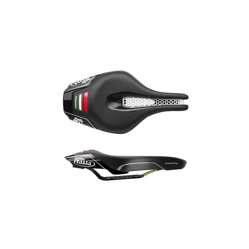 SELLE ITALIA Sillín para bicicleta IRON KIT CARBONIO de alta calidad 50245