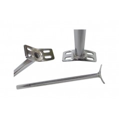 Seatpost for single wheel 4-hole version  22.2X400MM