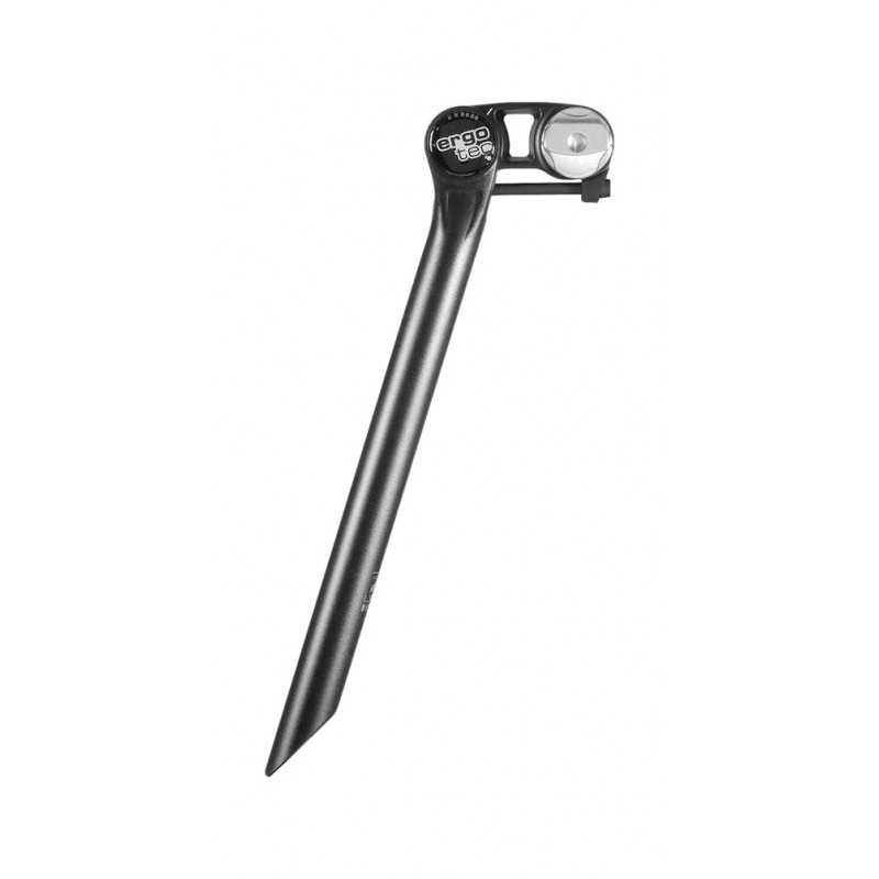 ERGOTEC ALUMINUM SADDLE SEAT POST PATENT FUTURA 340/400 MM 374293