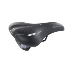 Elastomer bicycle seat saddle  SELLE BASSANO PRIMA CITY UNI 270x250 MM