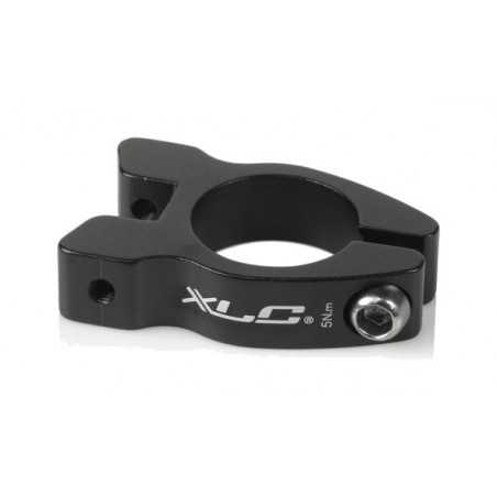 Saddle clamp with eyelets for luggage rack Ø31.6MM