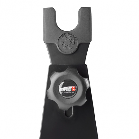 Adjustable bicycle display. lateral attachment to the rear axle 