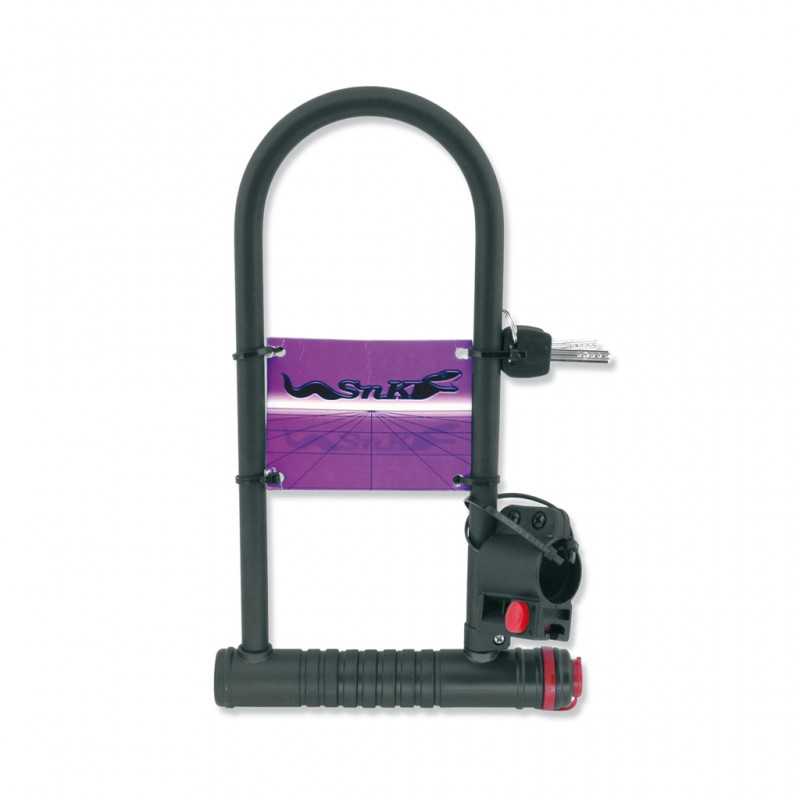 Padlock, fork, 12mm with stem or frame