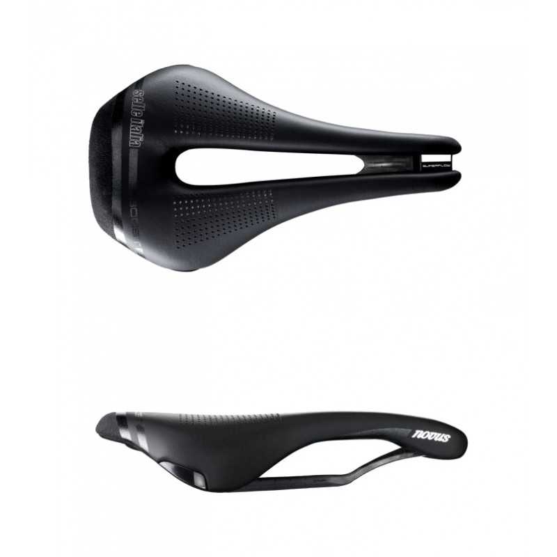 SELLE ITALIA Sillin asiento bicicleta carbono NOVUS BOOST KIT SUPERFLOW S 652974