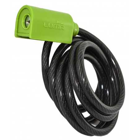 Spiral anti-theft padlock  ENDURO 7318 8mm