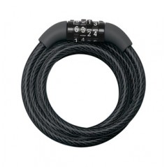 MASTER LOCK Candado antirrobo cable espiral cierre combinacion 120CMx 8MM 3520190053145