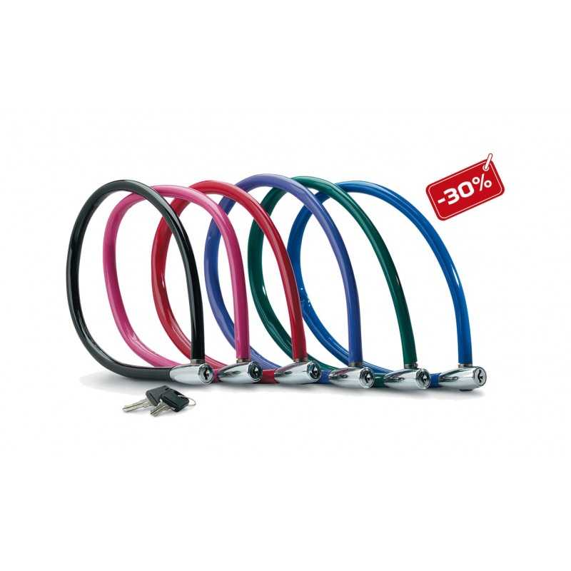 Anti-theft padlock with various colors 55cmx  6MM 6U