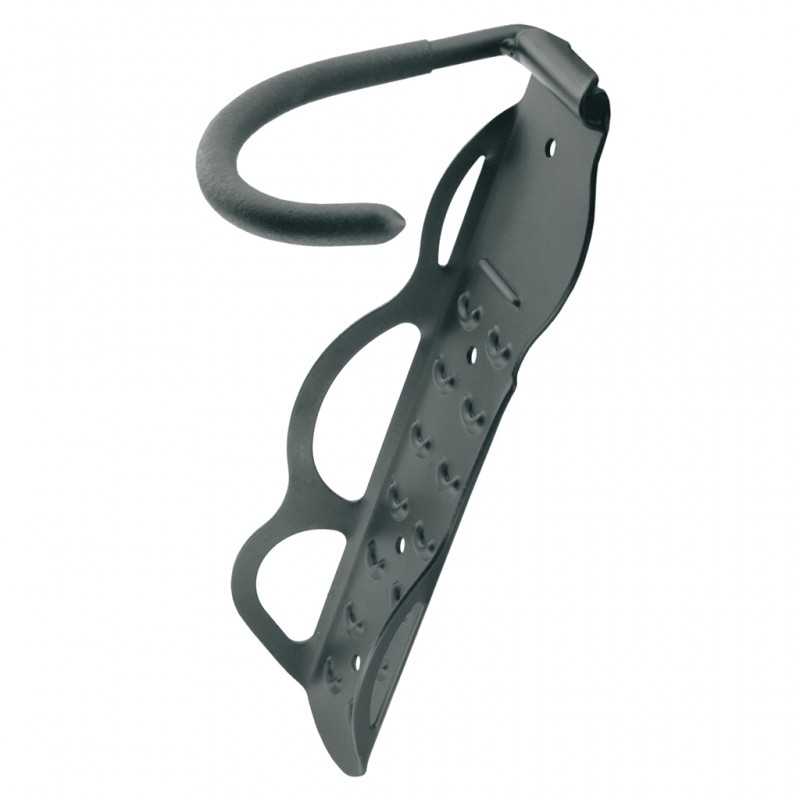 Hook/hanger, wall support at tire gum bicycle