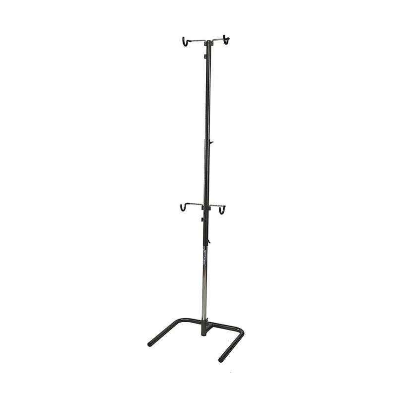 BICISUPPORT Expositor soporte colgador percha 2 bicis vertical 65512