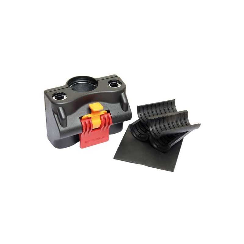 Baby, child seat attachment kit to the frame of the bicycle