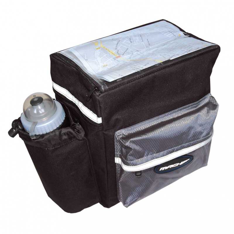 Bag, handlebar basket convertible bicycle