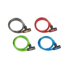Lockable spiral lock with key 100mmx  18MM