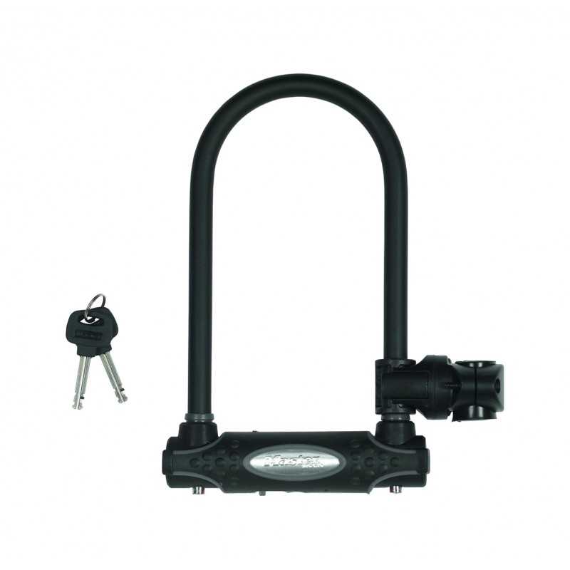 Padlock shape u fork with support key lock u-bar 210mmx  13MM