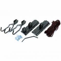 Hook, lift support to roof, bicycle, with gum