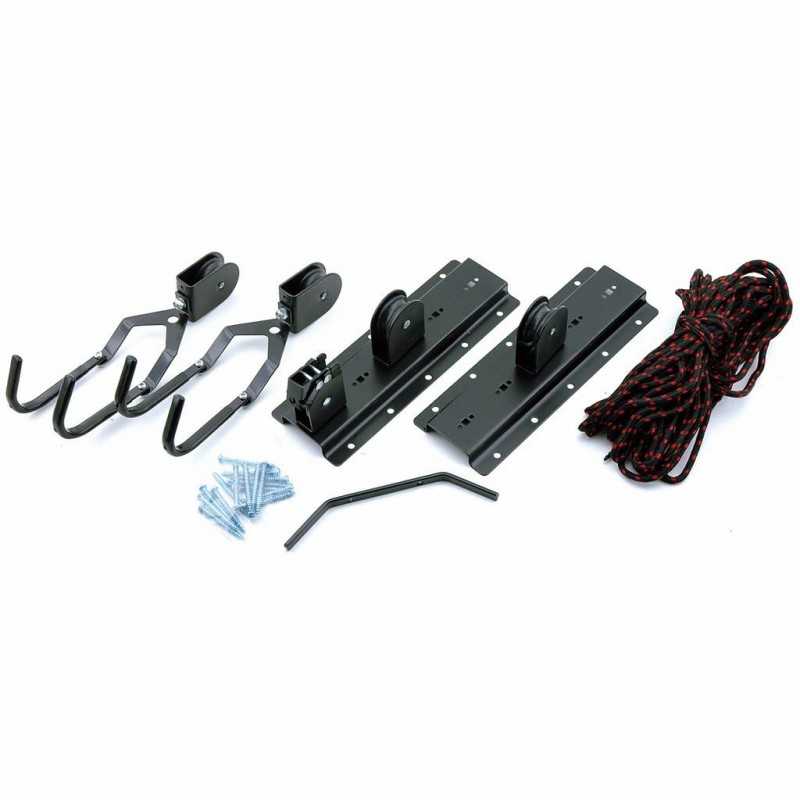 Hook, lift support to roof, bicycle, with gum