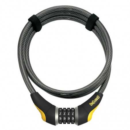 ONGUARD Candado cable AKITA COMBINACION 185 CM x 8 mm 267009