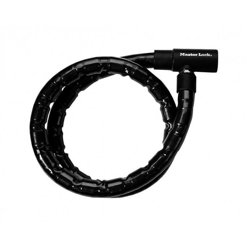 Padlock cable reinforced with key  2MX22MM 8218