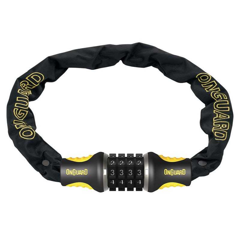 ONGUARD Candado cadena MASTIFF 120 CM x 6 mm COMBO 267015