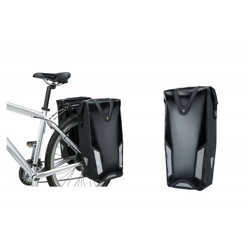TOPEAK Alforja para bicicleta trasera lateral impermeable DX 50200