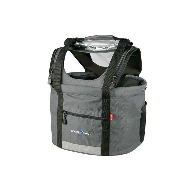 RIXENKAUL Bolsa para llevar el perro en la bicicleta con fijacion KLICKFIX DOGGY 24L 38X29X25/40 374542