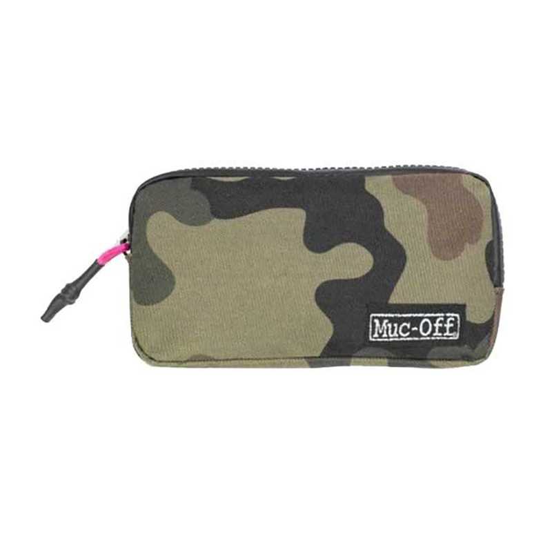 MUC-OFF Bolsa pequeña ESSENTIALS de poliéster, repelente al agua y con cremallera termosellada - Camuflaje 706708