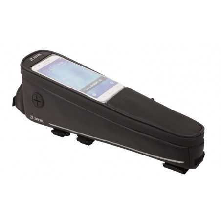 ZEFAL Bolsa bicicleta al cuadro impermeable delantera CONSOLE PACK T3 con ventana para móvil 706041