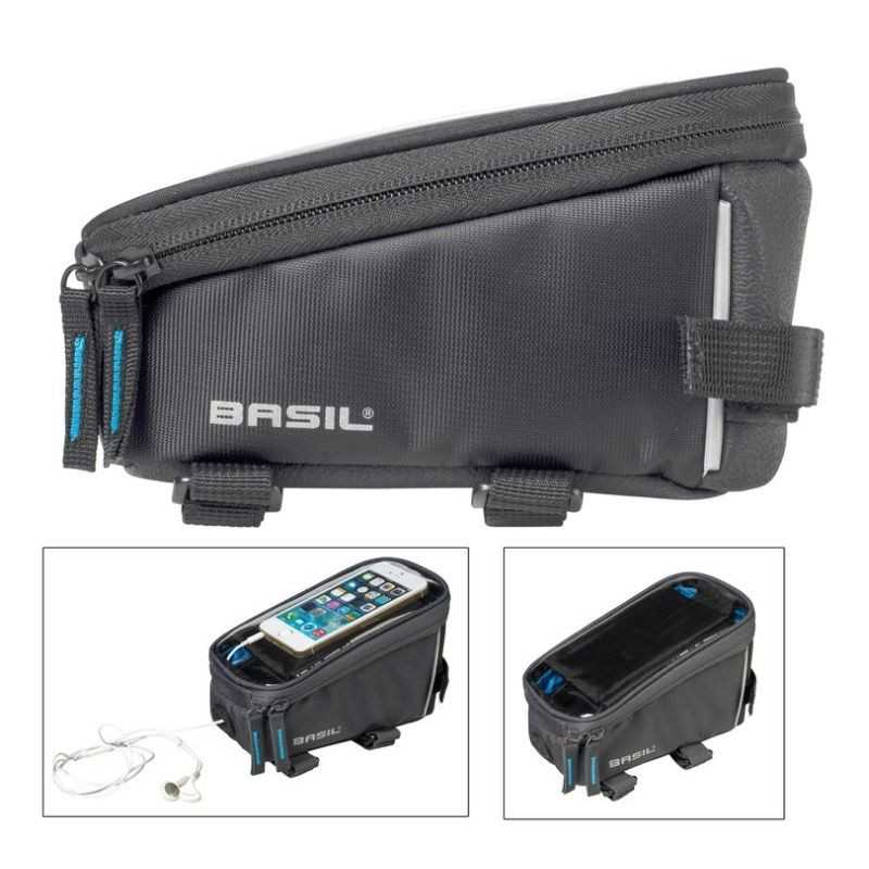 Bicycle bag to frame for phone with reflective and waterproof  SPORT DESIGN 1L (