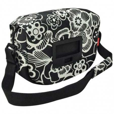 KLICKFIX Bolsa tipo bandolera bicicleta delantera con placa adaptadora FUN 25X19X8 718143