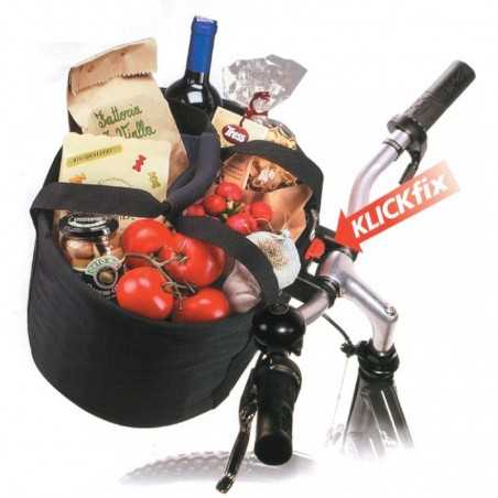 RIXENKAUL Bolsa bicicleta de compras SIN adaptador fijacion COMFORT MINI 13L (32X24X23 CM) KLICKFIX 374538