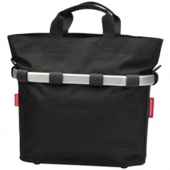Front bike bag with included handlebar adapter  KLICKFIX REISENTHEL BIKEBASKET O